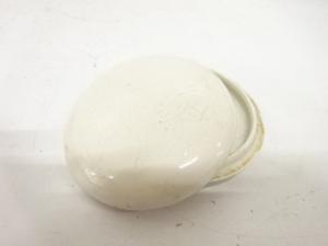 作家物　白磁　香合(保護箱付)
